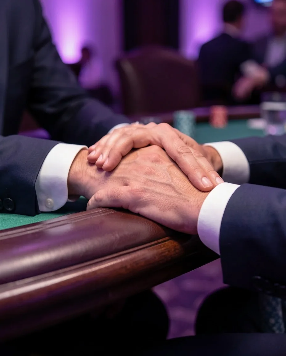 Stół pokerowy w Krakow Lounge Poker Lounge