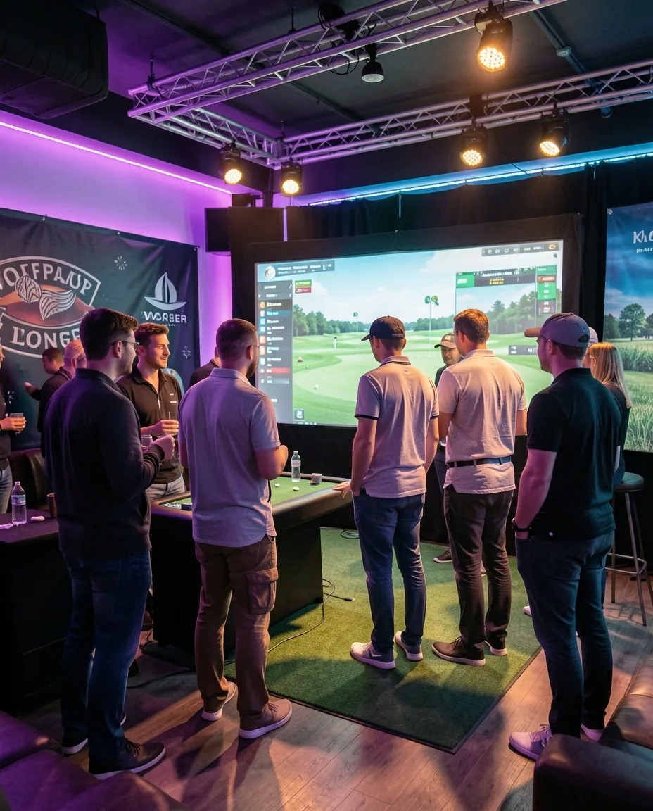 Tematyczny wieczór golfowy w Krakow Lounge Kraków