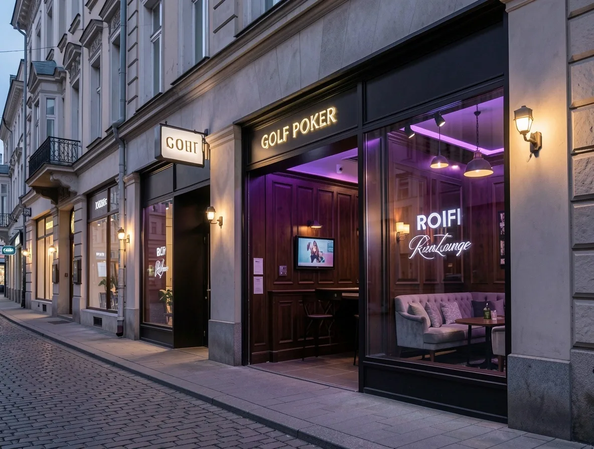 Wejście do Krakow Lounge przy ul. Starowiślnej 41/79 w Krakowie