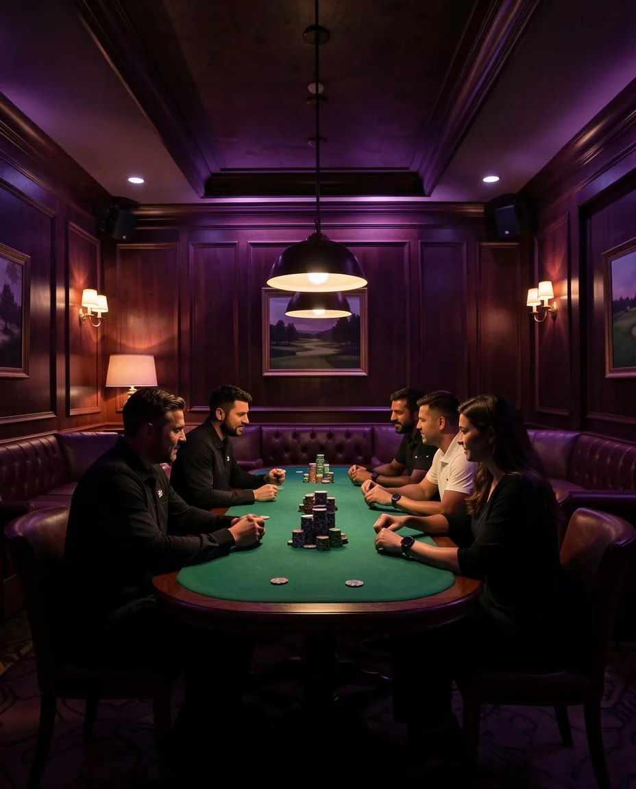 Wieczór pokerowy w poker lounge Krakow Lounge