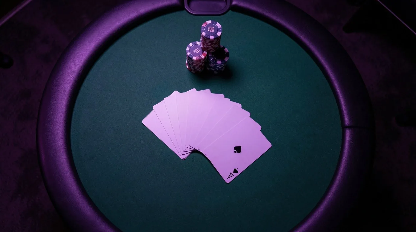 Stół pokerowy w lounge Krakow Lounge