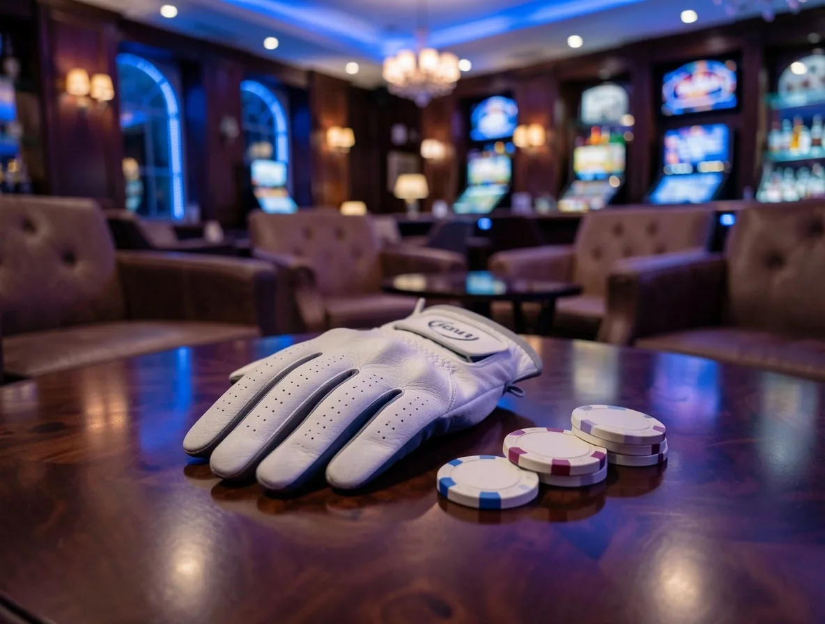 Sprzęt golfowy w studiu Krakow Lounge