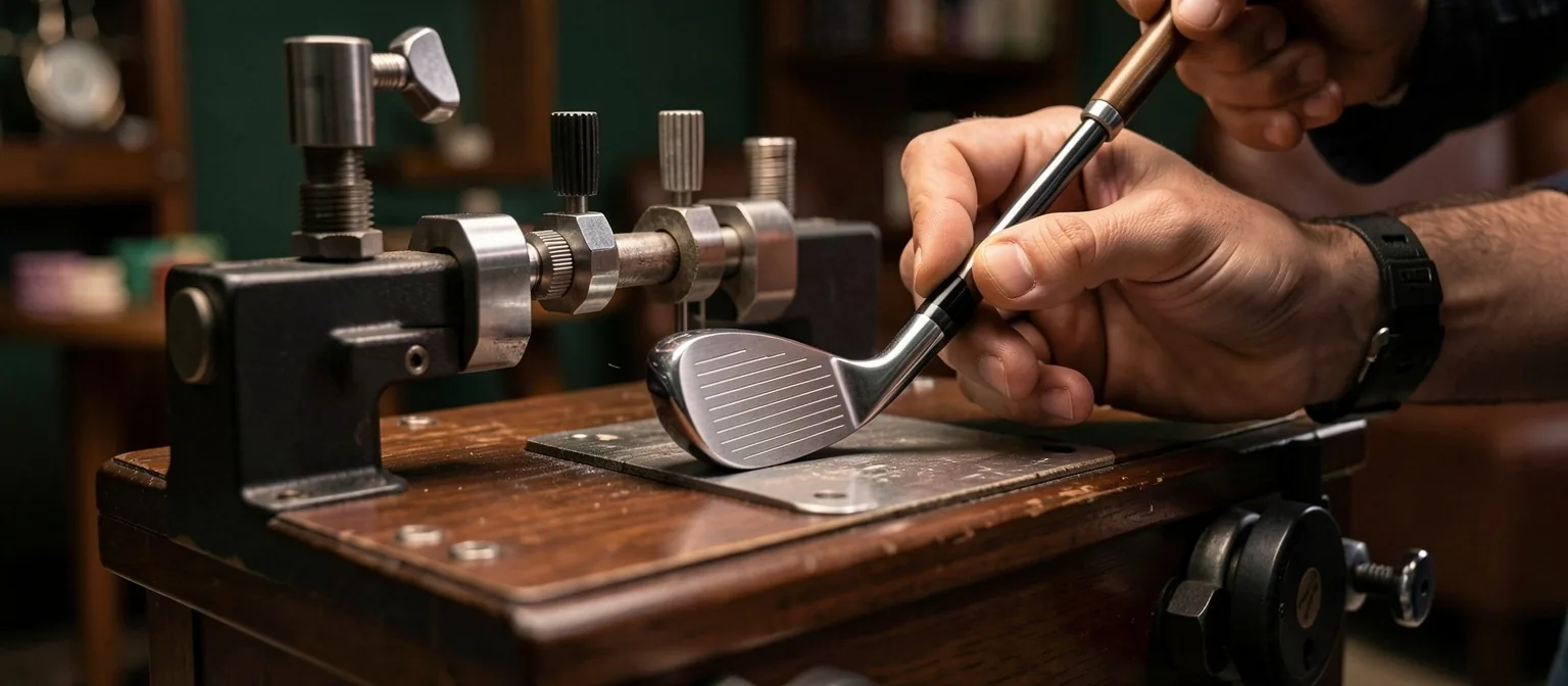 Warsztat serwisowy kijów golfowych w Krakow Lounge